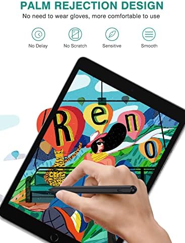 Stylus Pen for iPad 6th 11th Generation  10 Mins Fast Charge with Tilt Sensitivity & Palm Rejection  Compatible with Apple iPad 2018 2025  iPad Air 3/4/5/M2/M3  iPad mini 5/6  iPad Pro 11/12 9/M4