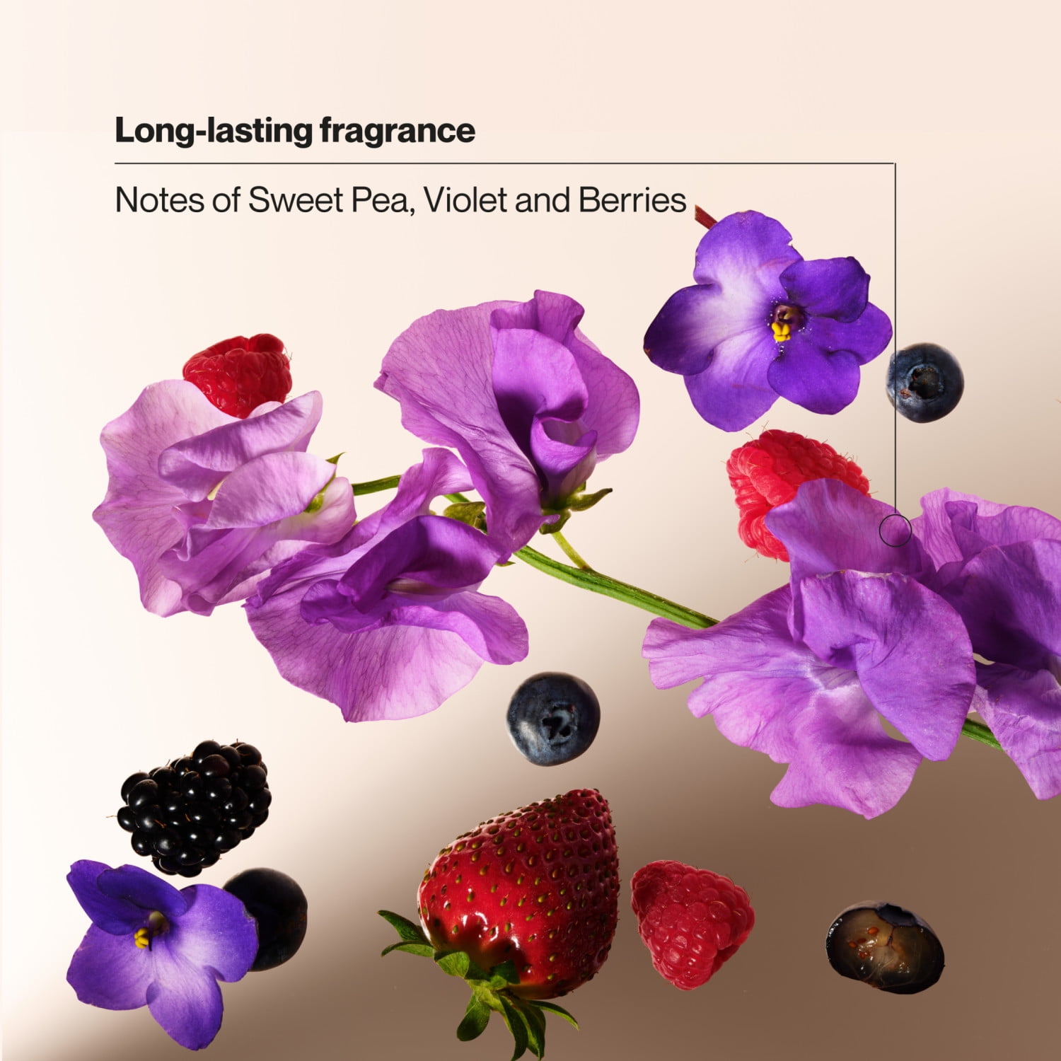 Suave Desodorante Antitranspirante Femenino, Protección 48 Horas Guisante Dulce y Violeta, 2.6 oz, 2 Pk