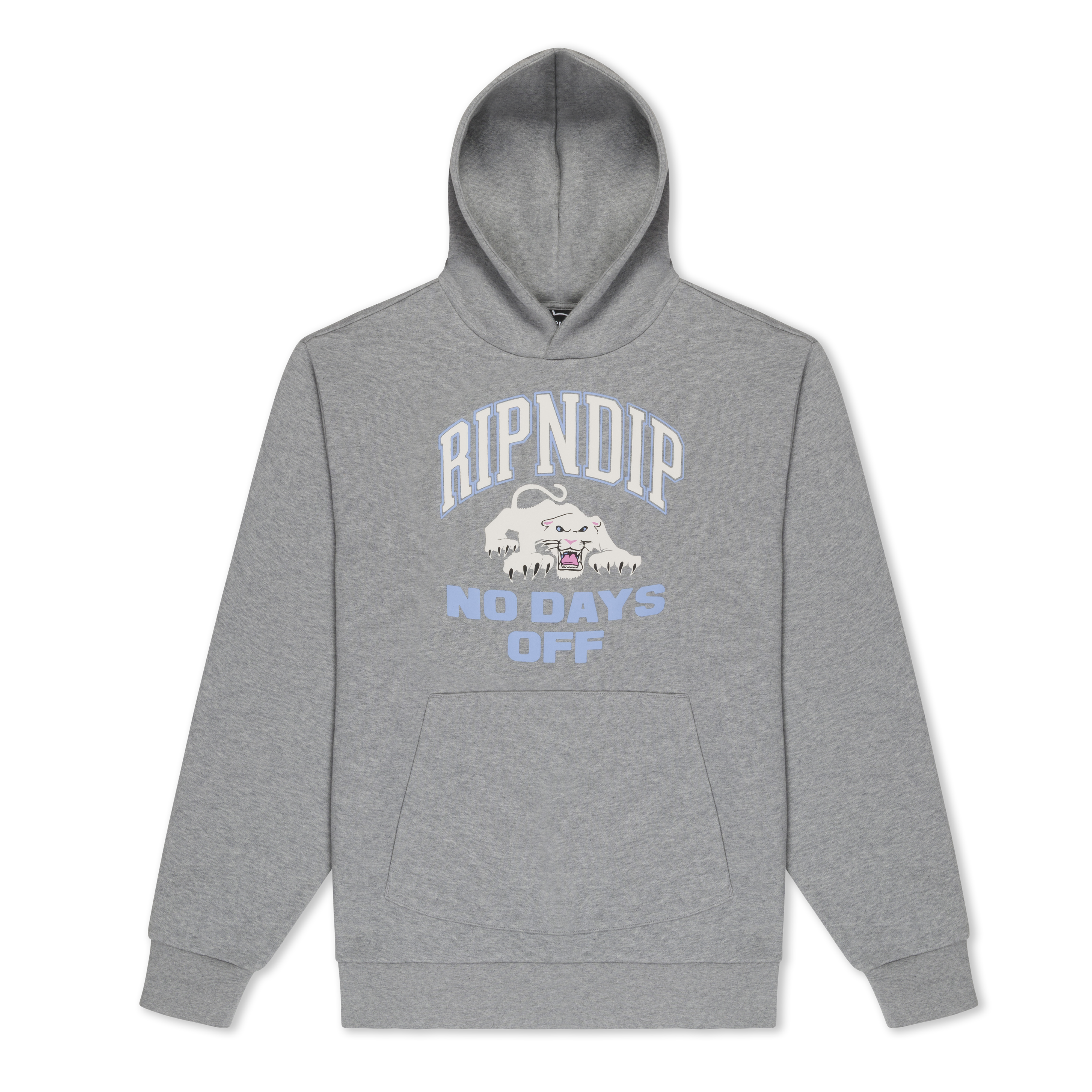 Sudadera White Panther Hoodie (Heather Grey)