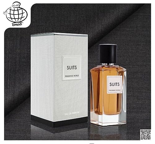 Suits by Fragrance World for Unisex   3 4 oz EDP Spray