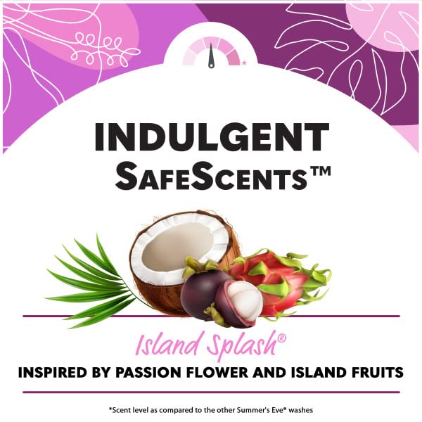 Summers Eve Freshening Spray   Island Splash   PH Balanced  Dermatologist & Gynecologist Tested   2 Ounces Per Can   Pack of 6