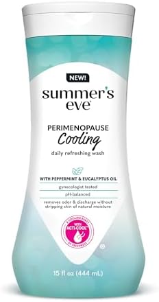 Summers Eve Simply Sensitive All Over Daily Feminine Wash  Gentle pH Balanced Body Wash for Women  Removes Vaginal Odor  15 Fl Oz