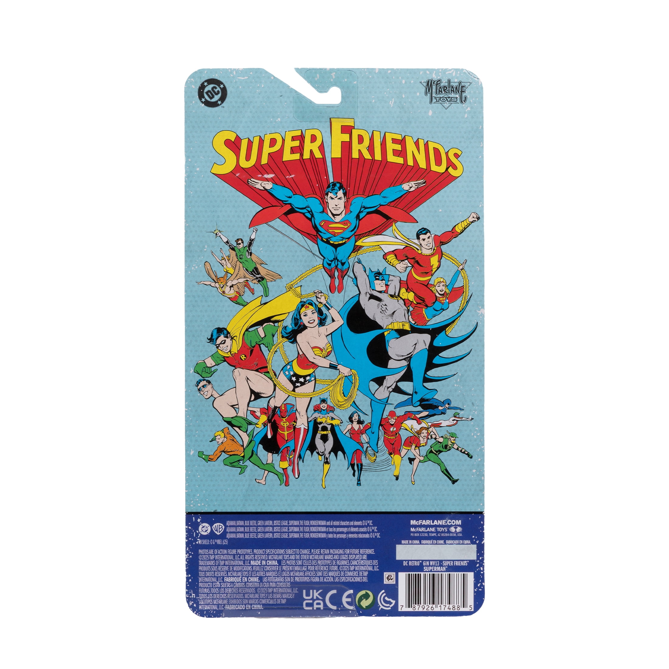 Superman  DC Retro  Super Friends  6" Figure   McFarlane Toys