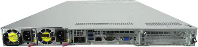 Supermicro SYS 6018U TR4T   2x E5 2680 V4 2 4GHz 14 Core CPU  64GB DDR4 RAM  4x Trays  Rails