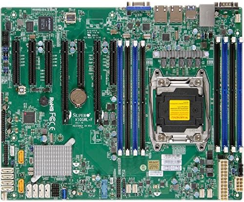 Supermicro X10SRL F Server Motherboard   Intel C612 Chipset   Socket R3  LGA2011 3    Retail Pack MBD X10SRL F O