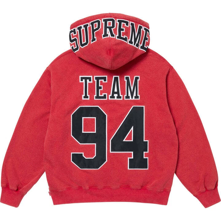Tallla M Supreme Team 94 Hooded Sweatshirt Red