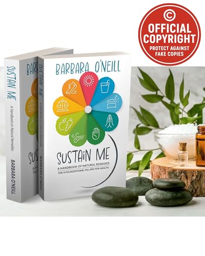 Sustain Me by Barbara O’Neill Book 2025 - The Comprehensive Natural Holistic Care Book Guide - Herbal Medicine Book for Herbal Treatment - The Encyclopedia of Herbal Medicine Tapa blanda – 1 Octubre 2024