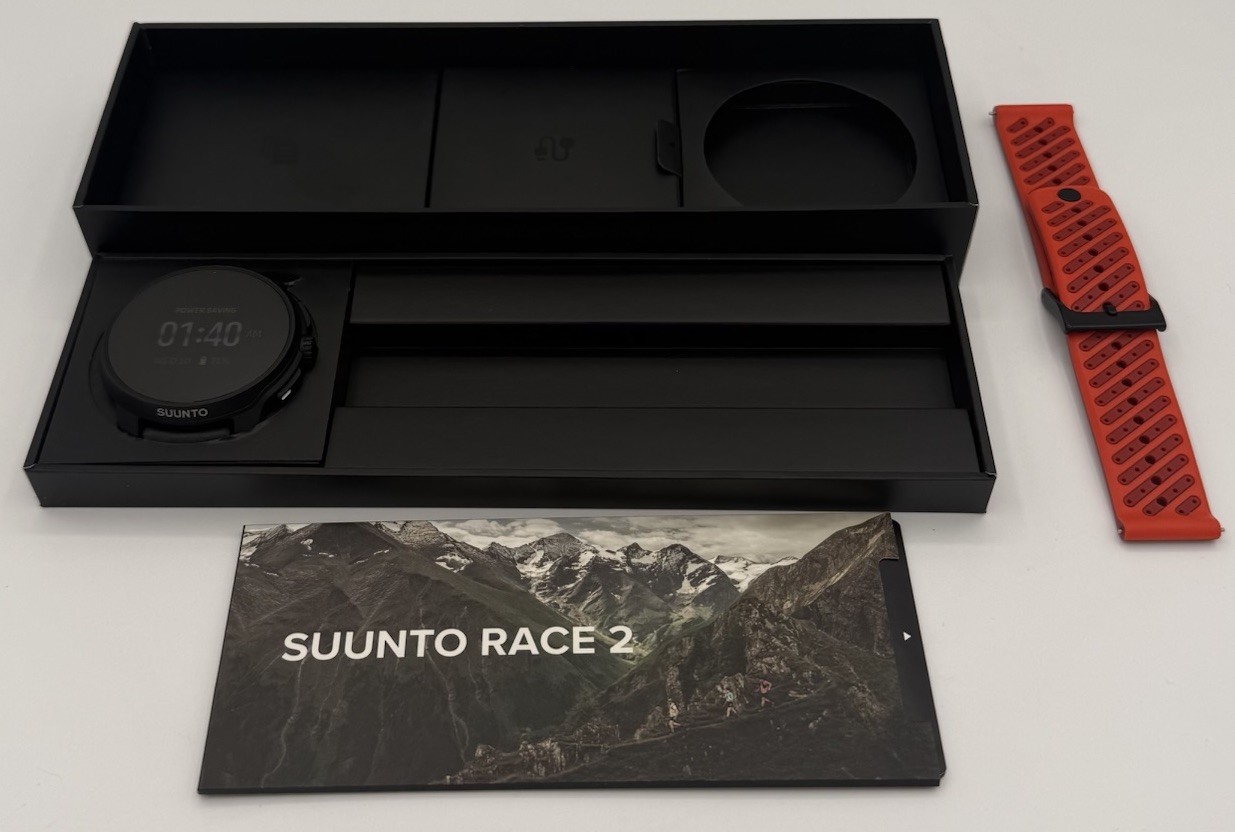 Suunto Race 2 Coral Orange Smartwatch Stainless Steel