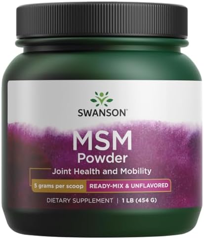 Swanson Msm Powder 1 lb  454 g  Pwdr