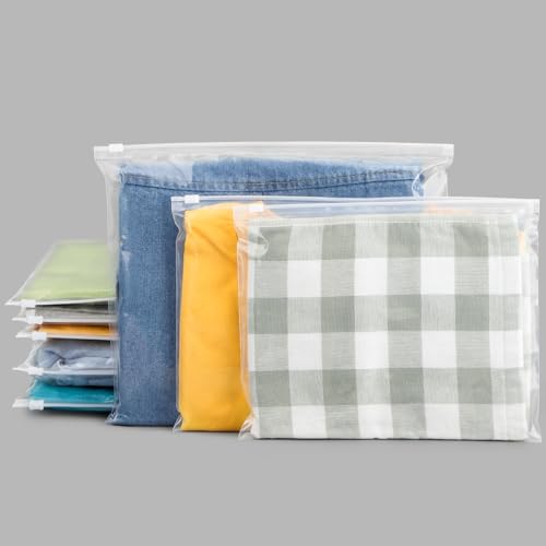 Swimsuit Bags Storage Clear  Clothing Packaging Bags for Bikini  Swimwear  Bathing Suit Storage  T Shirt Packaging  10x8 inch  Pack of 25  3 Mil with Vent Holes