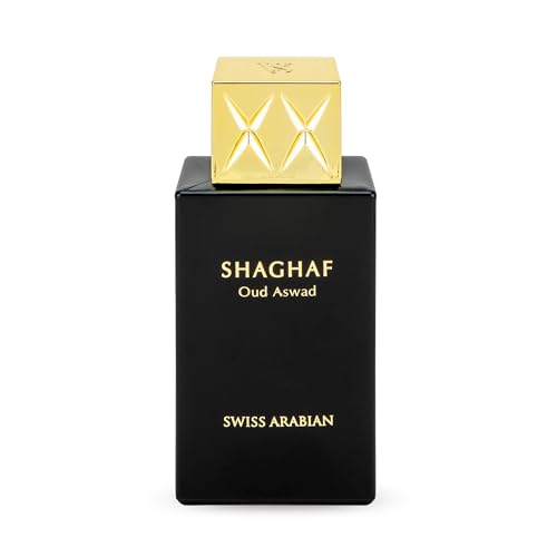 Swiss Arabian Shaghaf Oud Tonka   Vanilla Perfume with Warm Amber Fragrance   Earthy and Woody Allure   Enchanting Fusion of Arabic Perfume   2 5 oz