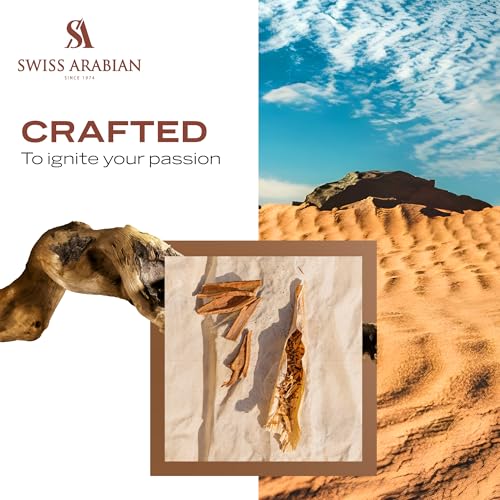 Swiss Arabian Shaghaf Oud   Luxury Products From Dubai   Long Lasting  Addictive Personal EDP Spray Fragrance   Seductive Signature Aroma   2 5 Oz