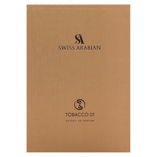 Swiss Arabian Tobacco 01   Arabian Perfume for Men and Women   Extrait de Parfum   Long Lasting Perfume   Unisex Fragrance   Travel Size   1 7 oz