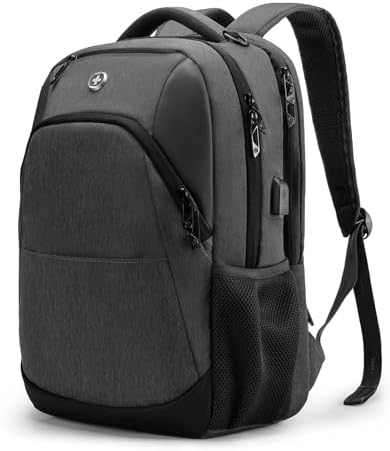 Swissdigital Design Travel Laptop Backpack for Men and Women  Business Backpack with USB Charging Port for Fits 16 Inch Notebook  Blue   SD1670 12