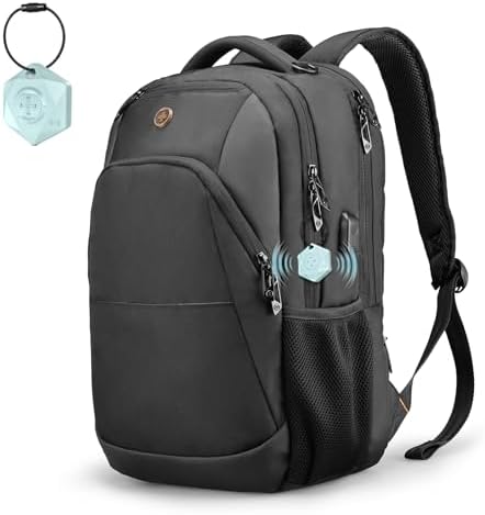 Swissdigital Design Travel Laptop Backpack for Men and Women  Business Backpack with USB Charging Port for Fits 16 Inch Notebook  Blue   SD1670 12
