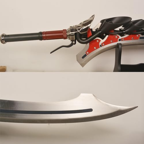 Sword fort Stainless Steel Vergil Yamato Sword/Dante Rebellion Sword Real Metal Katana  Nero Red Queen Game Cosplay Prop Replica for Cosplay  Collection Display Gift
