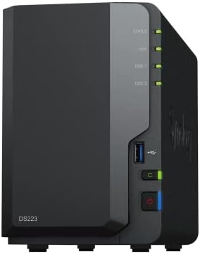 Synology 2 Bay NAS DS223  Diskless