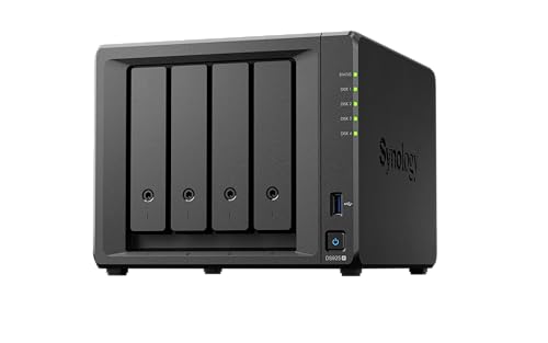 Synology DiskStation DS1821+ Carcasa NAS de 8 bahías, 8 GB DDR4 ECC RAM, 8 bahías de unidad SATA de 3.5/2.5", 2 ranuras SSD M.2 2280 NVMe, CPU AMD Ryzen V1500B de 2.2 GHz de cuatro núcleos