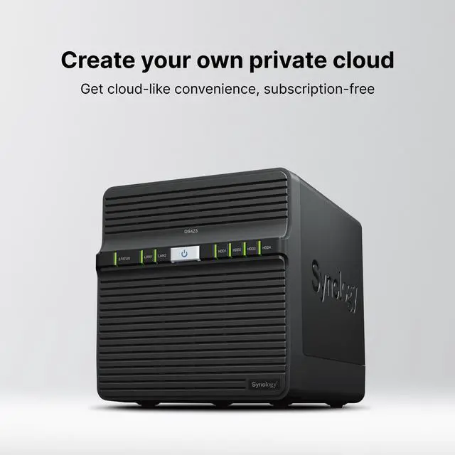 Synology 4 bay DiskStation DS423  Diskless