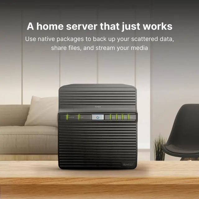 Synology 4 bay DiskStation DS423  Diskless