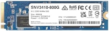 Synology M 2 2280 NVMe SSD SNV3410 400GB  SNV3410 400G 