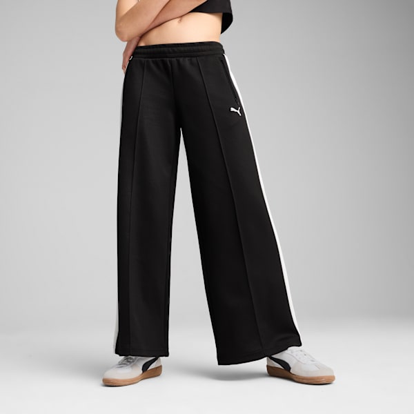 Talla M - T7 Pantalones deportivos de tiro bajo para mujer