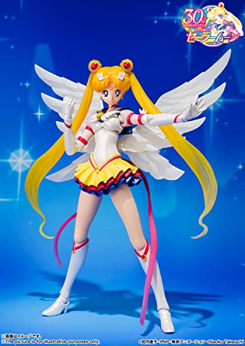 TAMASHII NATIONS   Pretty Guardian Sailor Moon Sailor Stars   Eternal Sailor Moon  Bandai Spirits S H Figuarts Action Figure