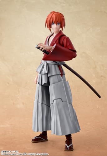 TAMASHII NATIONS   Rurouni Kenshin  Meiji Swordsman Romantic Story   Kenshin Himura  Bandai Spirits S H Figuarts Action Figure