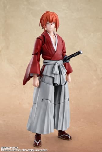 TAMASHII NATIONS   Rurouni Kenshin  Meiji Swordsman Romantic Story   Kenshin Himura  Bandai Spirits S H Figuarts Action Figure