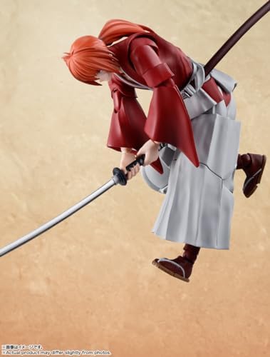 TAMASHII NATIONS   Rurouni Kenshin  Meiji Swordsman Romantic Story   Kenshin Himura  Bandai Spirits S H Figuarts Action Figure