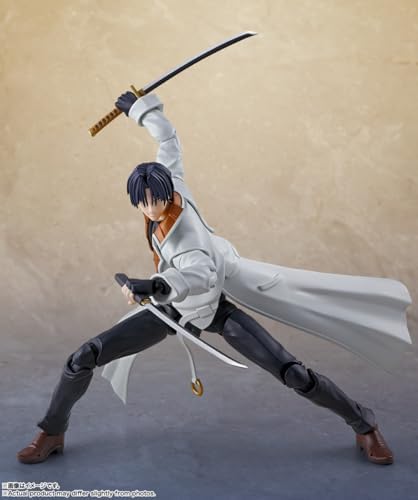 TAMASHII NATIONS   Rurouni Kenshin  Meiji Swordsman Romantic Story   Kenshin Himura  Bandai Spirits S H Figuarts Action Figure