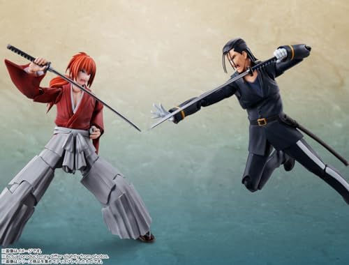 TAMASHII NATIONS   Rurouni Kenshin  Meiji Swordsman Romantic Story   Kenshin Himura  Bandai Spirits S H Figuarts Action Figure