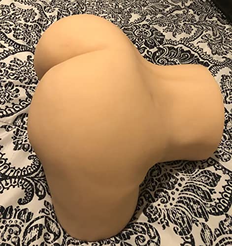 TANTALY 18 7LB Sex Doll with 6 Large Inner Beads Pussy Tight Ass for Intense Stimulation  Male Masturbator Ultra Soft Stroker with 2 Closed Ended Holes for Men Masturbation  Cecilia  Fair 