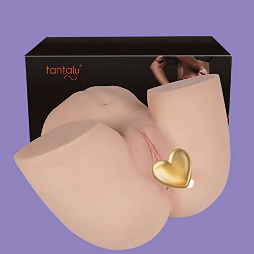 TANTALY 18 7LB Sex Doll with 6 Large Inner Beads Pussy Tight Ass for Intense Stimulation  Male Masturbator Ultra Soft Stroker with 2 Closed Ended Holes for Men Masturbation  Cecilia  Fair 