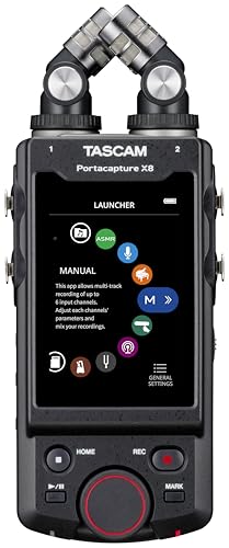TASCAM Portacapture X8 32 bit 8 Channel Multitrack Field Recorder