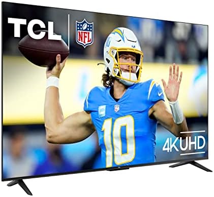 TCL 50 Inch Class S4 4K LED Smart TV with Google  50S450G  2023 Model   Dolby Vision  HDR Pro  Atmos  Assistant Built in Voice Remote  Works Alexa  Streaming UHD Television