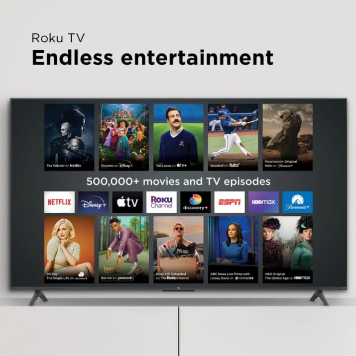 TCL 55S451 55 Class 4K  2160p  HDR10 Smart LED TV Game Mode  Renewed 