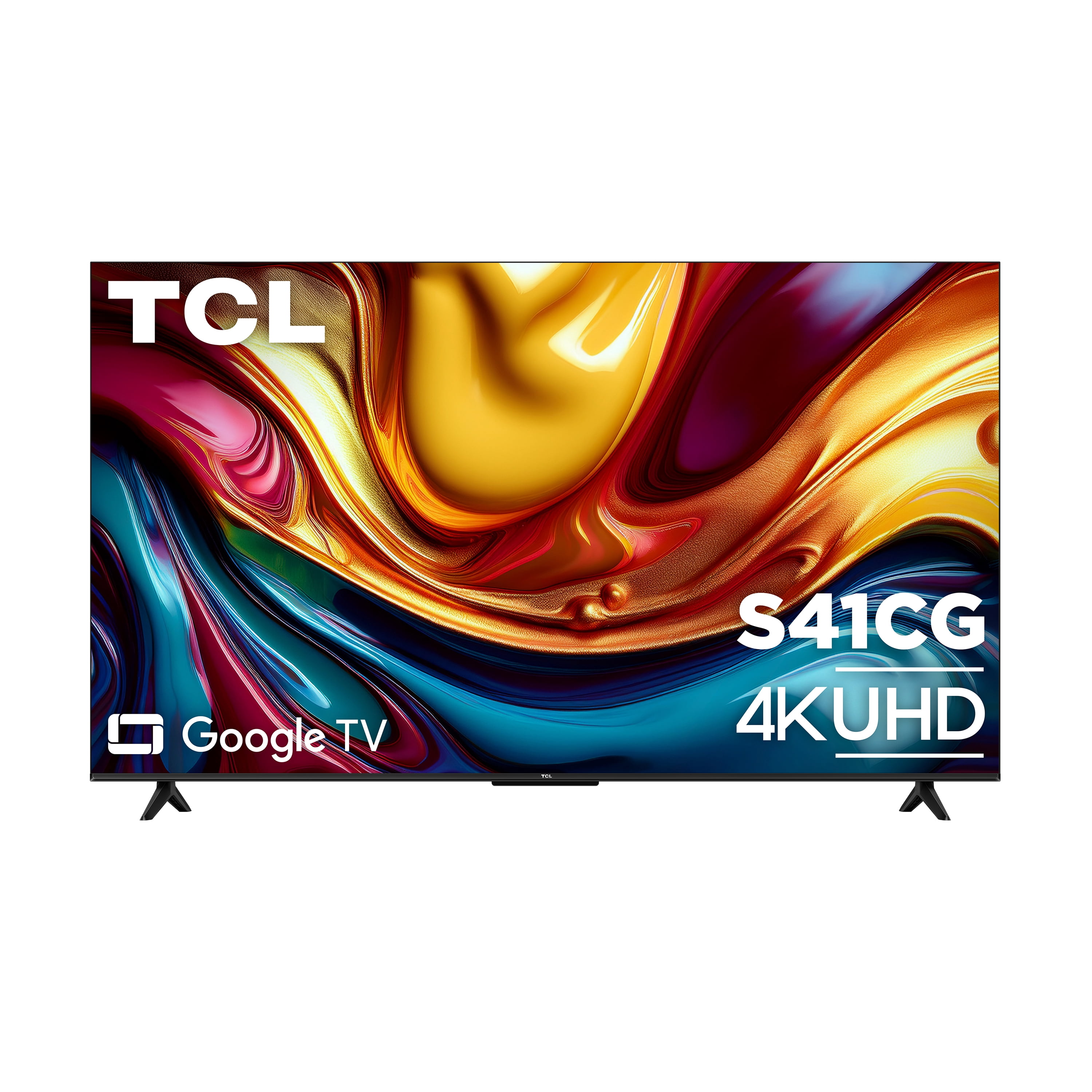 TCL 55" Class S41CG Series 4K UHD LED Smart Google TV  Limited Edition    Dolby Vision HDR & Dolby Atmos  Google Assistant & Amazon Alexa Compatible with Voice Remote   55S41CG