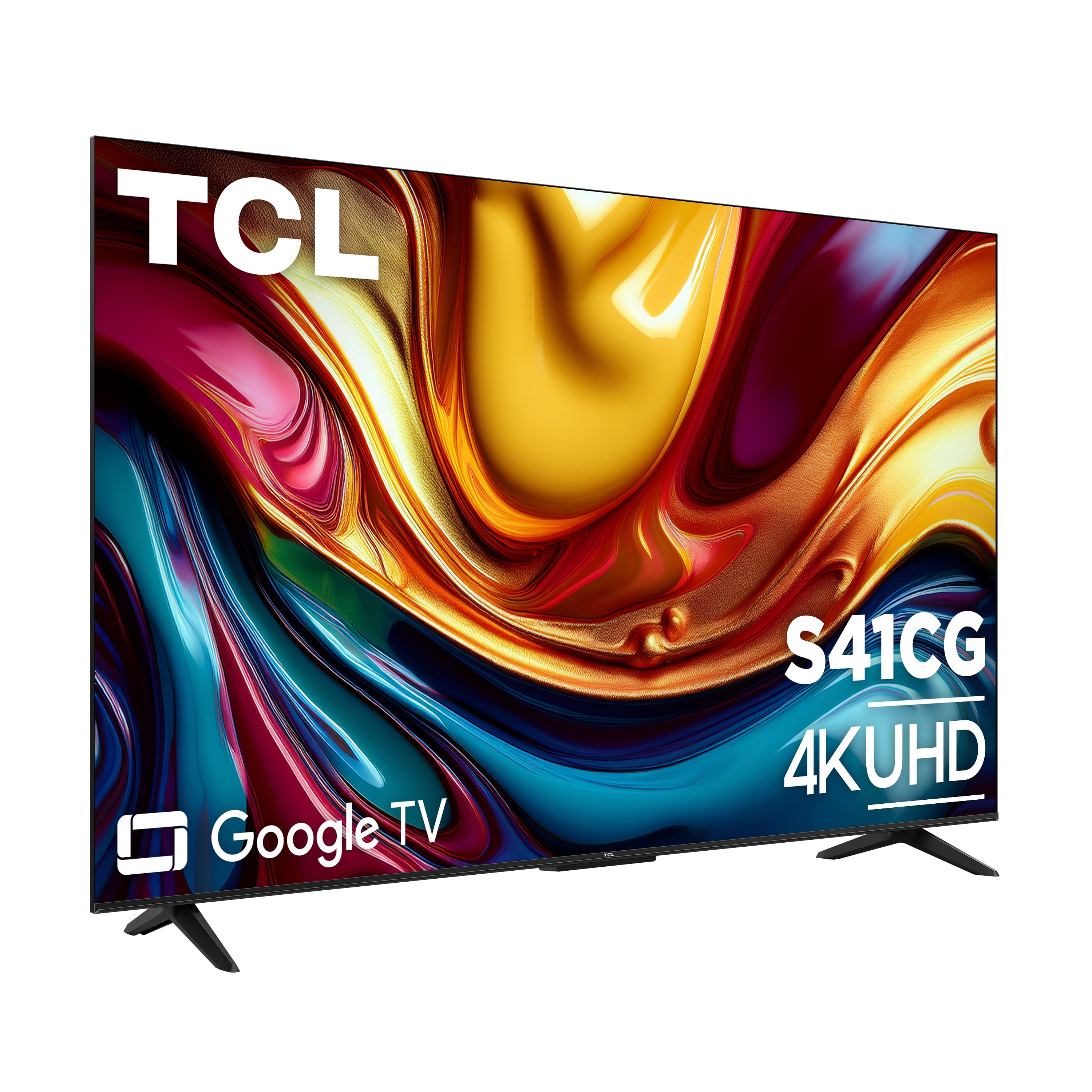 TCL 55" Class S41CG Series 4K UHD LED Smart Google TV  Limited Edition    Dolby Vision HDR & Dolby Atmos  Google Assistant & Amazon Alexa Compatible with Voice Remote   55S41CG