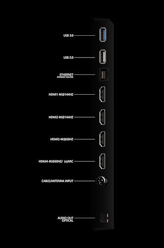 TCL 55 Inch Class T7 Series   4K QLED HDR   55T7  2025 Model   120HZ Refresh Rate High Brightness Smart Google TV Dolby Atmos Audio   Voice Remote Alexa Gaming Streaming Television