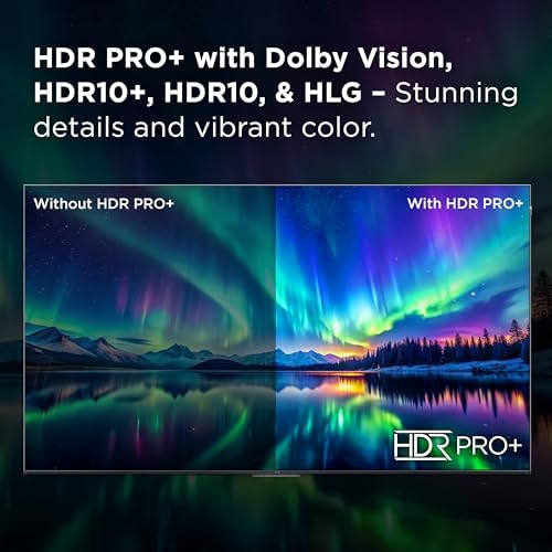 TCL 55 Inch Class T7 Series   4K QLED HDR   55T7  2025 Model   120HZ Refresh Rate High Brightness Smart Google TV Dolby Atmos Audio   Voice Remote Alexa Gaming Streaming Television