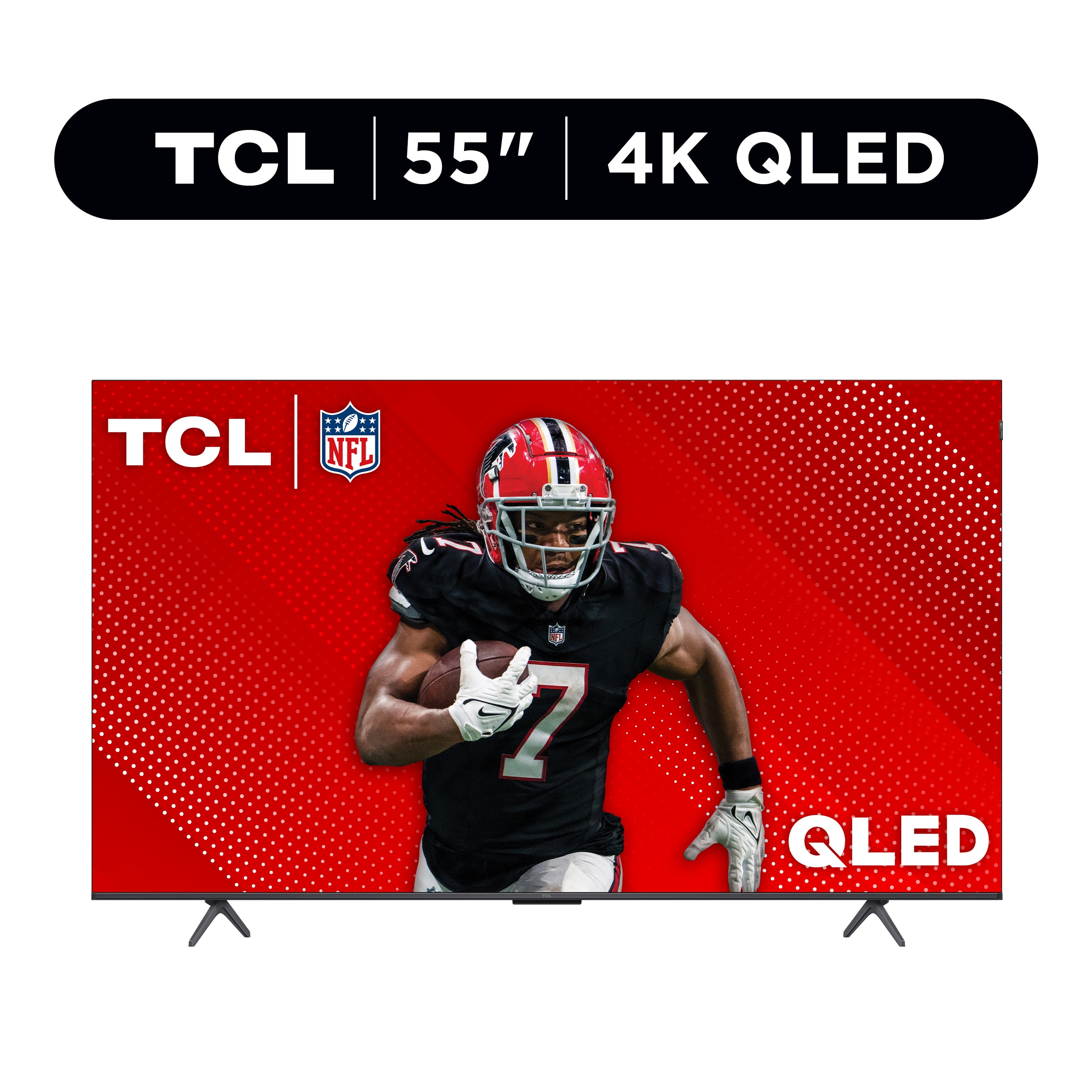 TCL Televisor Inteligente QLED 4K UHD HDR de 55” Clase Q6 (55Q651G) con Google TV (Nuevo 2024)