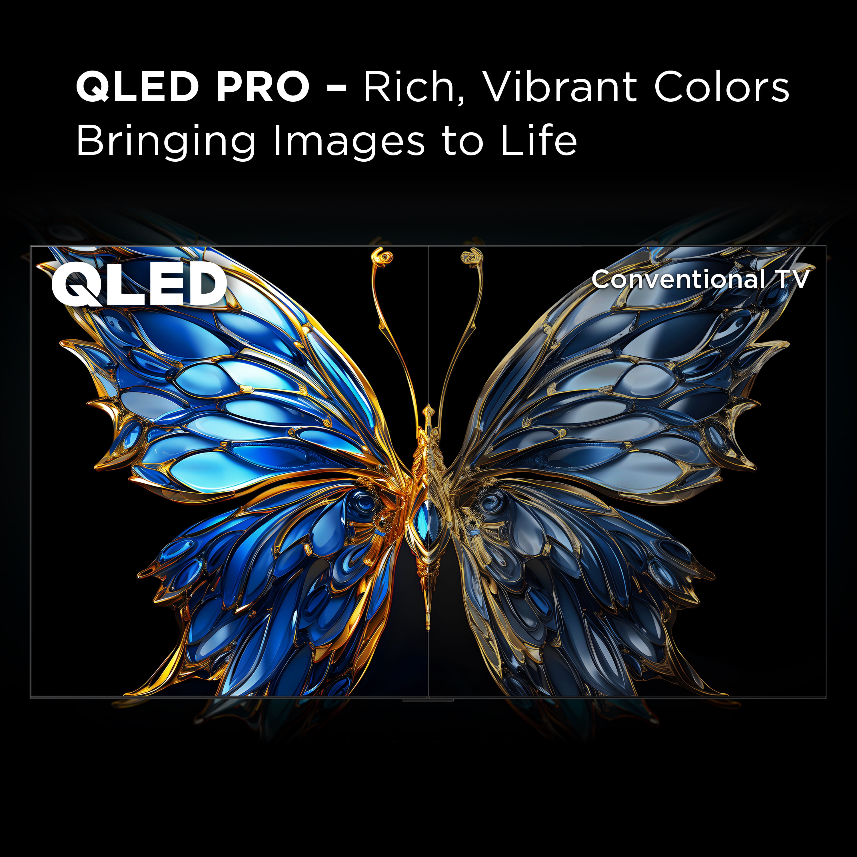 TCL Televisor Inteligente QLED 4K UHD HDR de 55” Clase Q6 (55Q651G) con Google TV (Nuevo 2024)