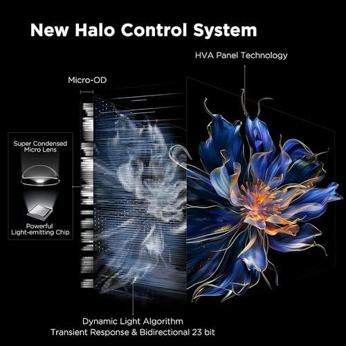 TCL 65 Inch Class QM7K Series   Mini LED QLED 4K HDR   65QM7K  2025 Model   120HZ 144HZ Anti Reflective Screen Smart Google TV Dolby Atmos Onkyo Audio   Voice Remote Alexa Gaming Streaming Television