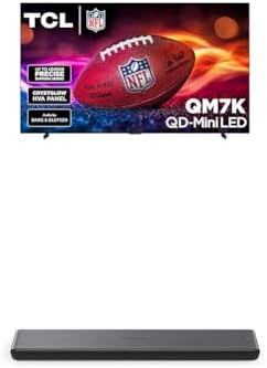 TCL 65 Inch Class QM7K Series   Mini LED QLED 4K HDR   65QM7K  2025 Model   120HZ 144HZ Anti Reflective Screen Smart Google TV Dolby Atmos Onkyo Audio   Voice Remote Alexa Gaming Streaming Television