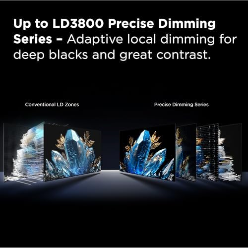 TCL 65 Inch Class QM8K Series   Mini LED QLED 4K HDR   65QM8K  2025 Model   120HZ 144HZ Anti Reflective Wide Angle Screen Smart Google TV Dolby Atmos   Voice Remote Alexa Gaming Streaming Television