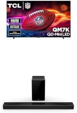 TCL 65 Inch Class QM7K Series   Mini LED QLED 4K HDR   65QM7K  2025 Model   120HZ 144HZ Anti Reflective Screen Smart Google TV Dolby Atmos Onkyo Audio   Voice Remote Alexa Gaming Streaming Television