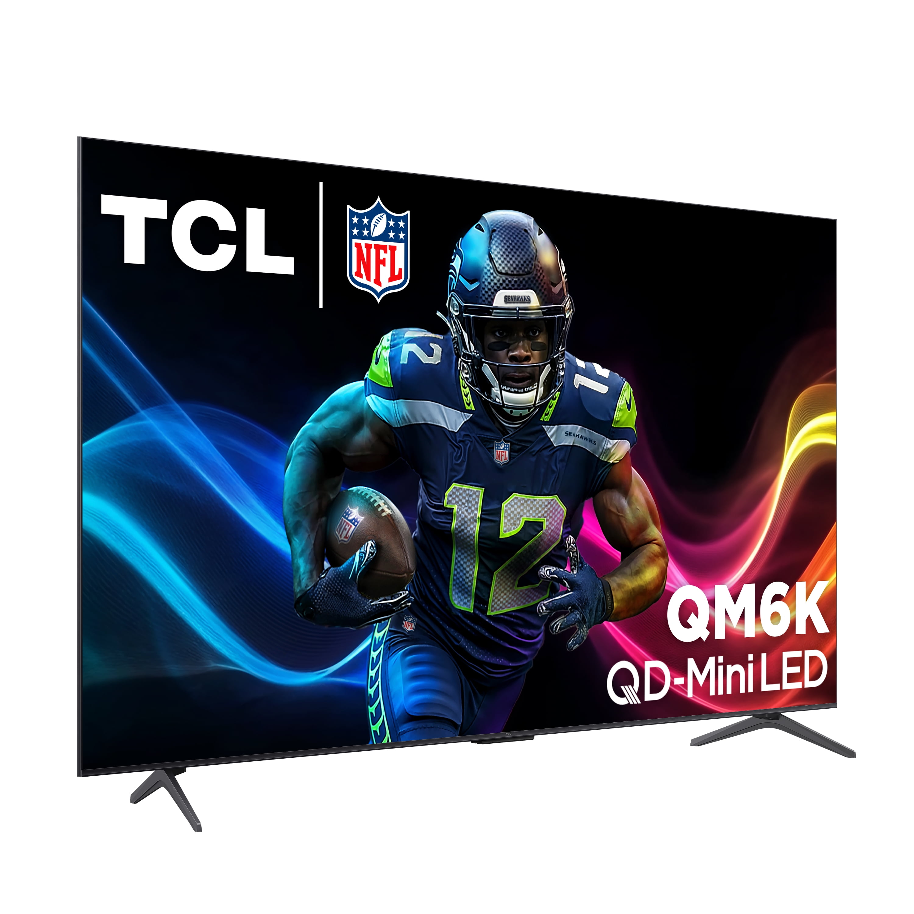 TCL 75" QM6K Serie QD-Mini LED QLED 4K UHD Smart TV con Google TV (Nuevo 2025) 75QM6K