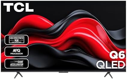 TCL 98 Inch Q65 QLED 4K UHD Smart TV with Google TV  98Q651G  2024 Model  Dolby Vision  Dolby Atmos  HDR Pro   Game Accelerator Enhanced Gaming  Voice Remote  Works with Alexa  Streaming Television