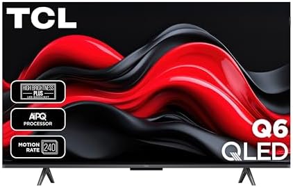 TCL 98 Inch Q65 QLED 4K UHD Smart TV with Google TV  98Q651G  2024 Model  Dolby Vision  Dolby Atmos  HDR Pro   Game Accelerator Enhanced Gaming  Voice Remote  Works with Alexa  Streaming Television